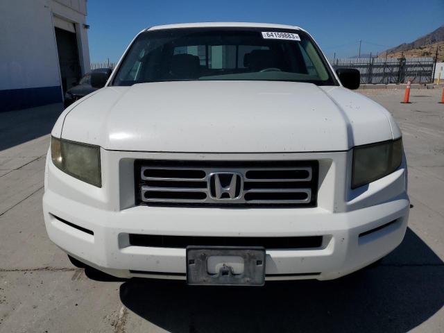 2HJYK16288H501152 - 2008 HONDA RIDGELINE RT WHITE photo 5