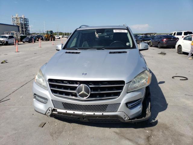 4JGDA2EB3CA016076 - 2012 MERCEDES-BENZ ML 350 BLUETEC SILVER photo 5