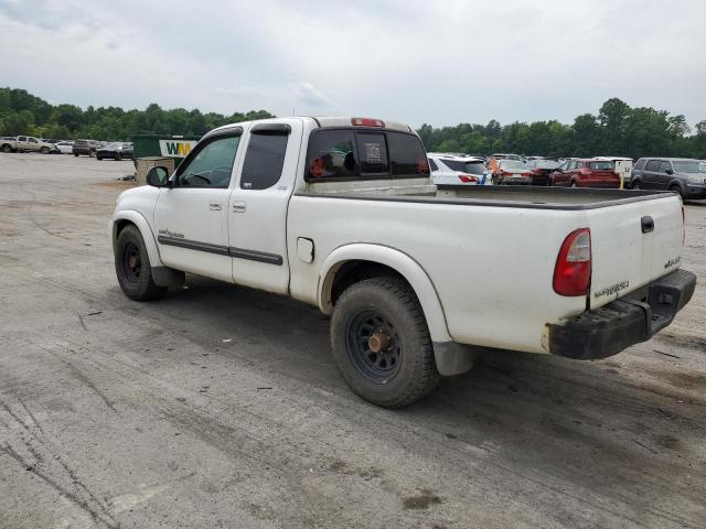 5TBBT44175S466774 - 2005 TOYOTA TUNDRA ACCESS CAB SR5 WHITE photo 2