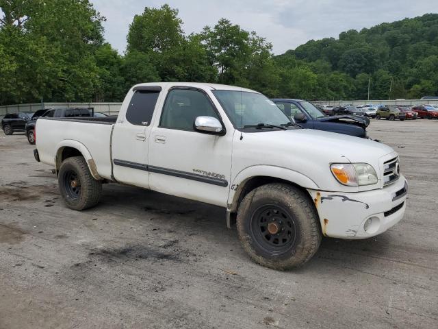 5TBBT44175S466774 - 2005 TOYOTA TUNDRA ACCESS CAB SR5 WHITE photo 4