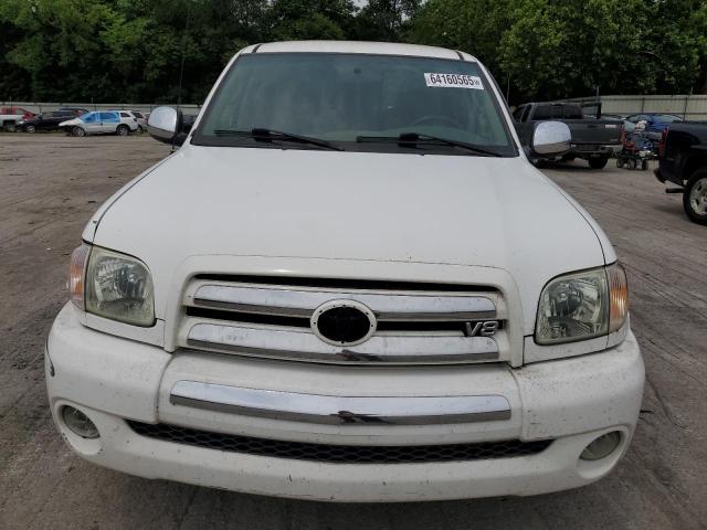 5TBBT44175S466774 - 2005 TOYOTA TUNDRA ACCESS CAB SR5 WHITE photo 5