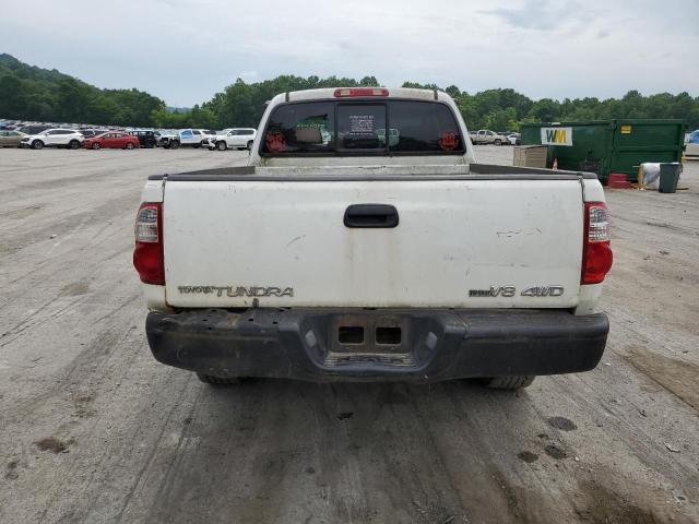 5TBBT44175S466774 - 2005 TOYOTA TUNDRA ACCESS CAB SR5 WHITE photo 6