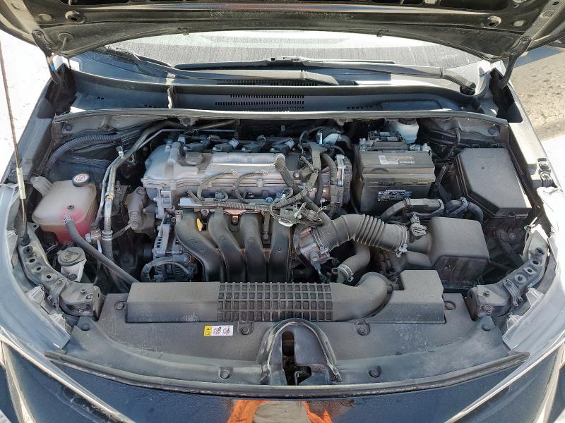 5YFEPMAE7MP204289 - 2021 TOYOTA COROLLA LE BLACK photo 11