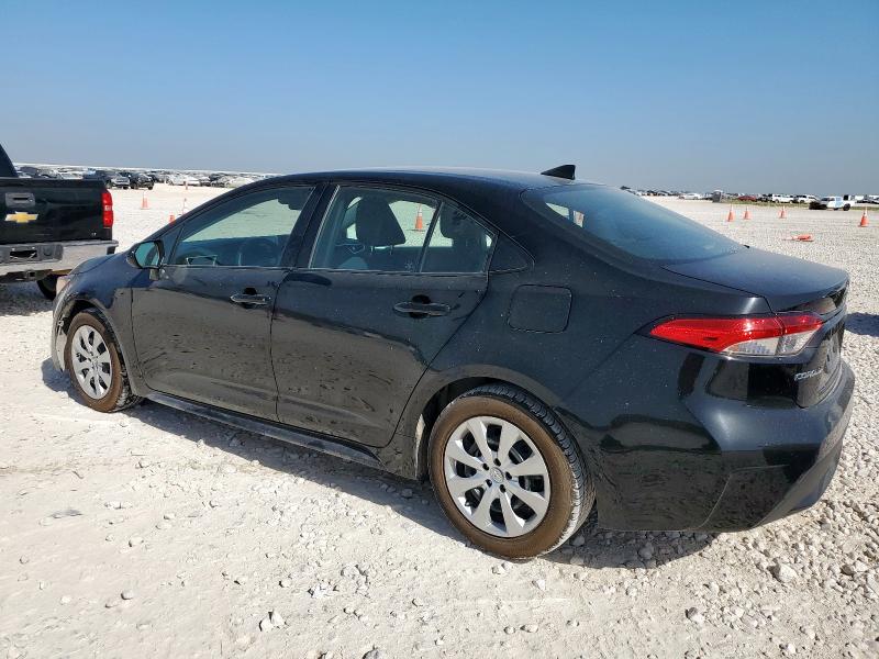 5YFEPMAE7MP204289 - 2021 TOYOTA COROLLA LE BLACK photo 2