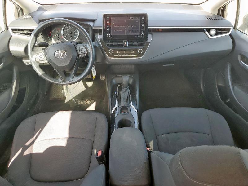 5YFEPMAE7MP204289 - 2021 TOYOTA COROLLA LE BLACK photo 8