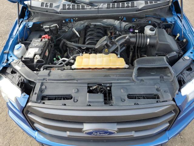 1FTEW1EF2HFA37003 - 2017 FORD F150 SUPERCREW BLUE photo 11