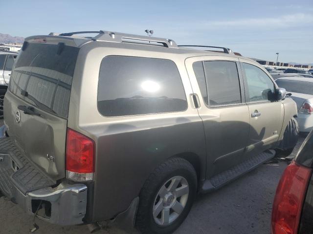 5N1AA08AX6N706298 - 2006 NISSAN ARMADA SE GRAY photo 3