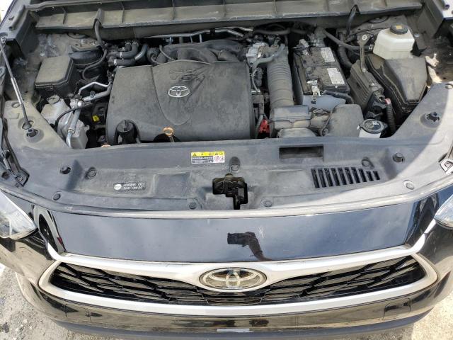 5TDGZRBH6MS064638 - 2021 TOYOTA HIGHLANDER XLE Черный фото 12