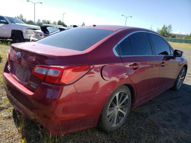 4S3BNEL69F3043220 - 2015 SUBARU LEGACY 3.6R LIMITED RED photo 3