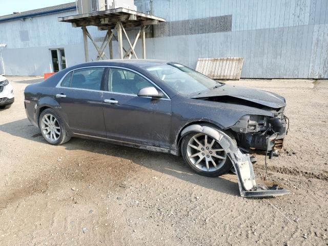 1G1ZE5EB6AF258806 - 2010 CHEVROLET MALIBU LTZ ნაცრისფერი ფოტო 4