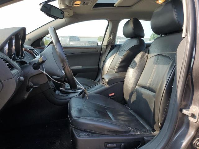 1G1ZE5EB6AF258806 - 2010 CHEVROLET MALIBU LTZ ნაცრისფერი ფოტო 7