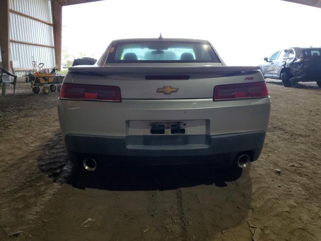 2G1FB1E34E9285109 - 2014 CHEVROLET CAMARO LT SILVER photo 6