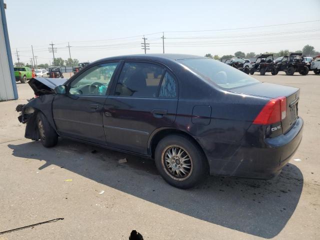 2HGES163X5H536577 - 2005 HONDA CIVIC DX VP Mavi foto 2