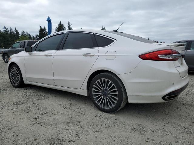 3FA6P0D97JR187940 - 2018 FORD FUSION TITANIUM/PLATINUM WHITE photo 2