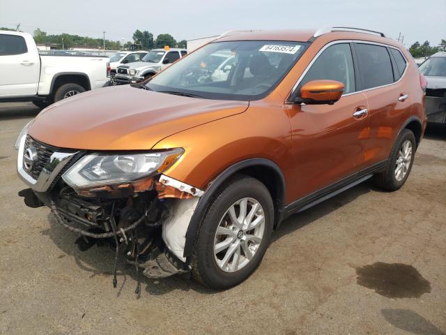 JN8AT2MV7HW006453 - 2017 NISSAN ROGUE S ORANGE photo 1