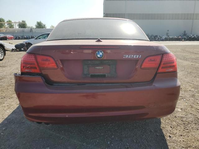 WBADW3C56CE823805 - 2012 BMW 328 I MAROON photo 6