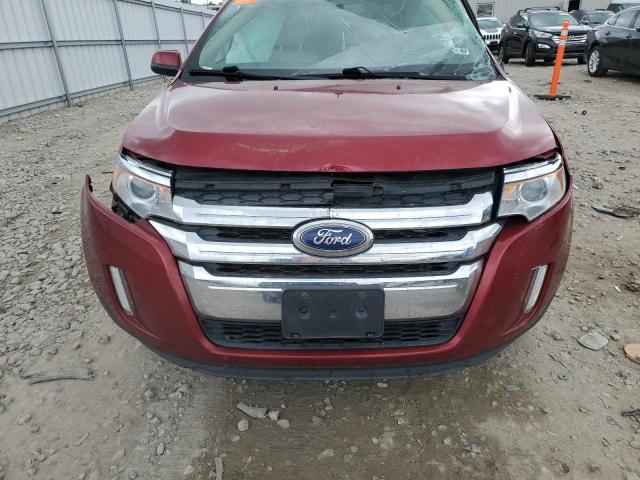 2FMDK4JC4EBB52926 - 2014 FORD EDGE SEL RED photo 11