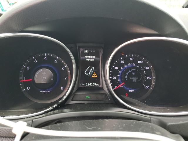 5XYZUDLA2DG103265 - 2013 HYUNDAI SANTA FE S WHITE photo 9