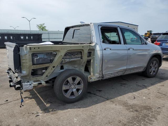 5FPYK3F71LB010407 - 2020 HONDA RIDGELINE RTL SILVER photo 3