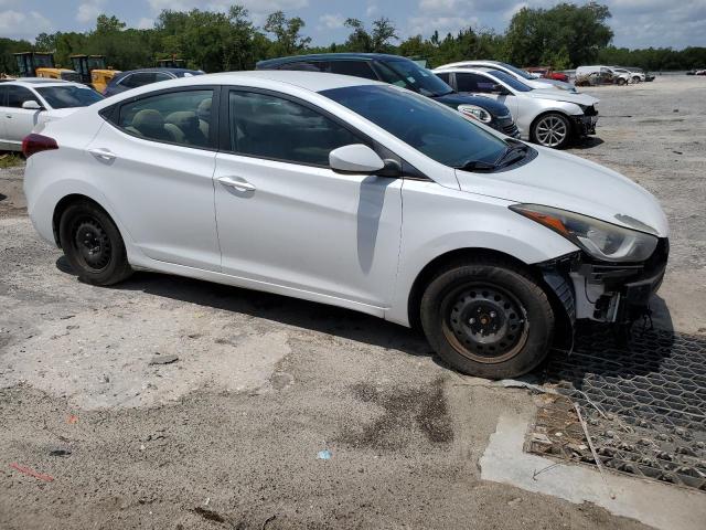 5NPDH4AE4FH554598 - 2015 HYUNDAI ELANTRA SE WHITE photo 4