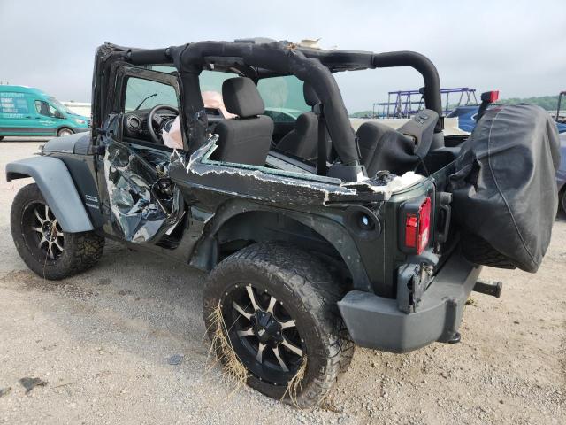 1J4AA2D15BL595116 - 2011 JEEP WRANGLER SPORT GREEN photo 2