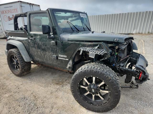 1J4AA2D15BL595116 - 2011 JEEP WRANGLER SPORT GREEN photo 4