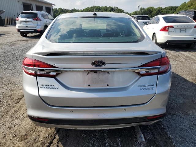 3FA6P0RU7JR249284 - 2018 FORD FUSION TITANIUM/PLATINUM HEV SILVER photo 6