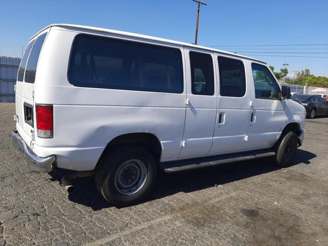 1FBNE3BL6EDA15025 - 2014 FORD ECONOLINE E350 SUPER DUTY WAGON WHITE photo 3