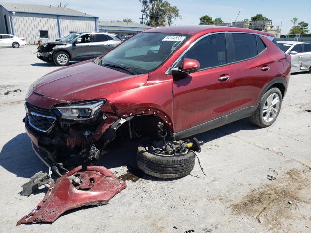 KL4MMBS21NB019324 - 2022 BUICK ENCORE GX PREFERRED MAROON photo 1