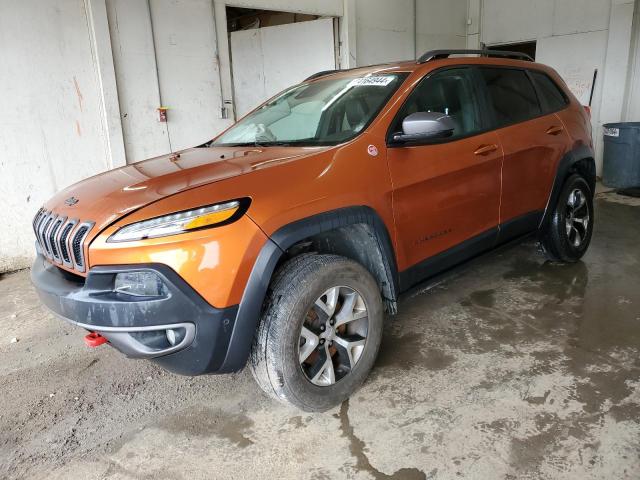 1C4PJMBSXFW702012 - 2015 JEEP CHEROKEE TRAILHAWK ORANGE photo 1