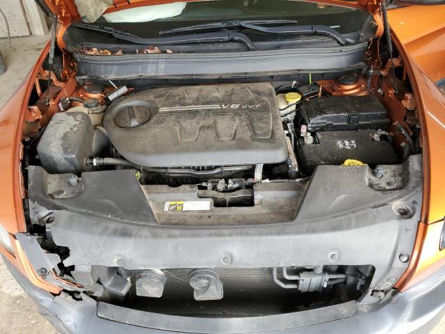 1C4PJMBSXFW702012 - 2015 JEEP CHEROKEE TRAILHAWK ORANGE photo 12