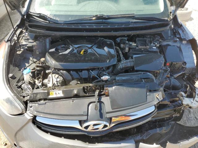 5NPDH4AE3DH382142 - 2013 HYUNDAI ELANTRA GLS CHARCOAL photo 11