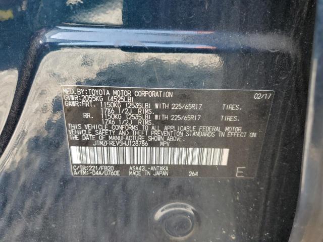 JTMZFREV5HJ128786 - 2017 TOYOTA RAV4 LE TURQUOISE photo 13