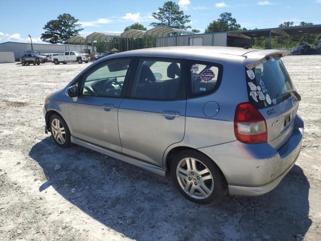 JHMGD386X7S016636 - 2007 HONDA FIT S 银色 照片 2