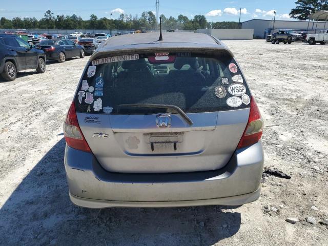 JHMGD386X7S016636 - 2007 HONDA FIT S 银色 照片 6