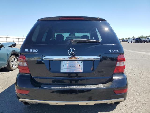 4JGBB8GB7AA563367 - 2010 MERCEDES-BENZ ML 350 4MATIC BLACK photo 6