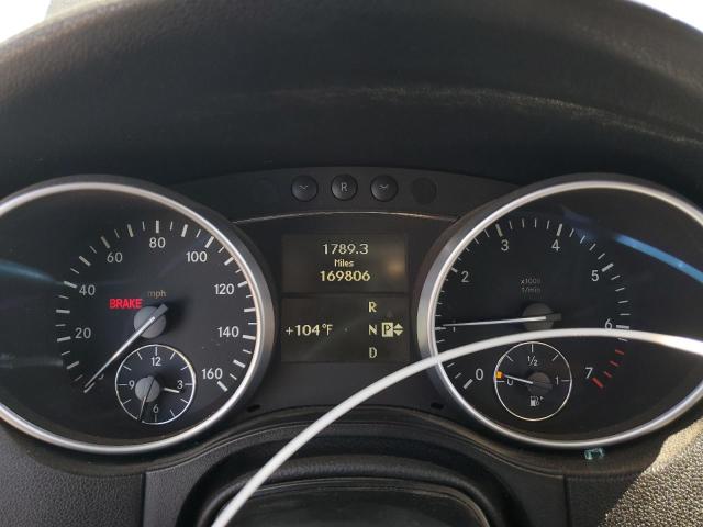 4JGBB8GB7AA563367 - 2010 MERCEDES-BENZ ML 350 4MATIC BLACK photo 9