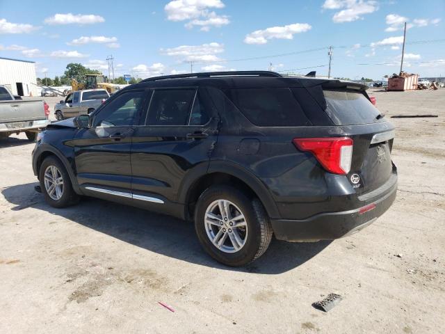 1FMSK7DH3LGB15890 - 2020 FORD EXPLORER XLT BLACK photo 2