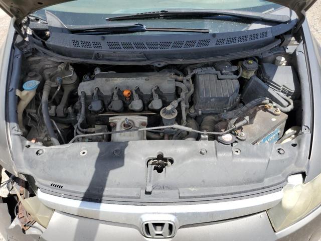 1HGFA15576L051568 - 2006 HONDA CIVIC LX GRAY photo 11