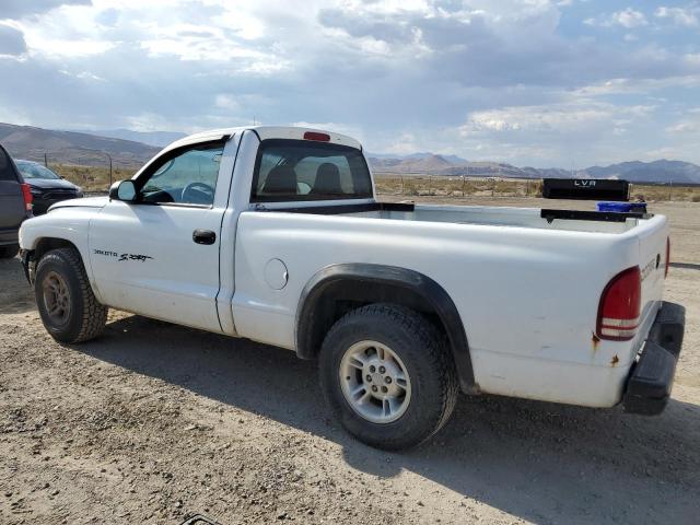 1B7FL26X01S221279 - 2001 DODGE DAKOTA WHITE photo 2