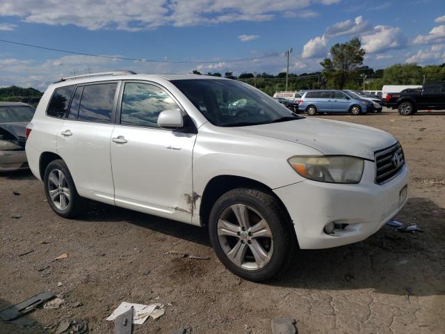 JTEES43A382106871 - 2008 TOYOTA HIGHLANDER SPORT WHITE photo 4