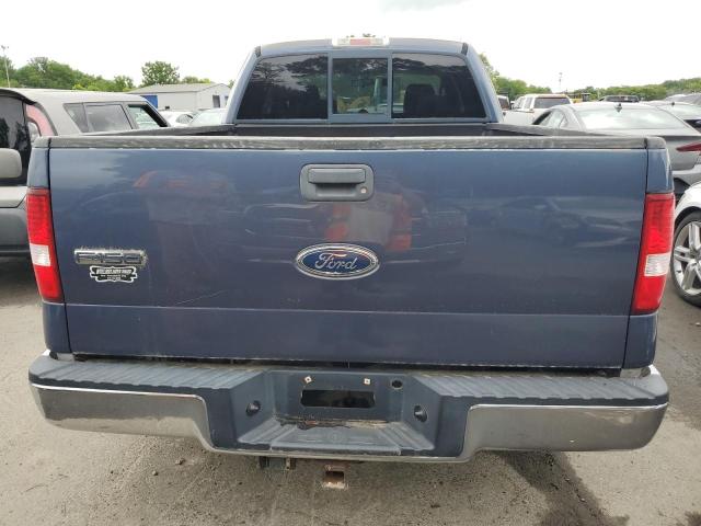 1FTPX14565NA11276 - 2005 FORD F150 BLUE photo 6