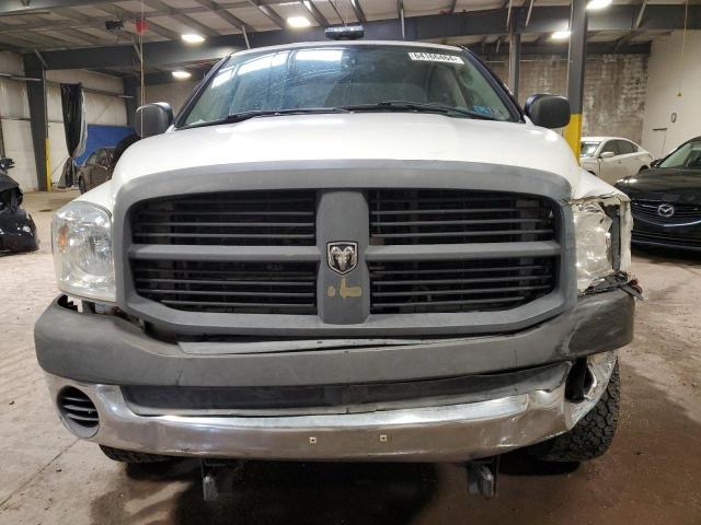 3D7KS28D07G817714 - 2007 DODGE RAM 2500 ST WHITE photo 5