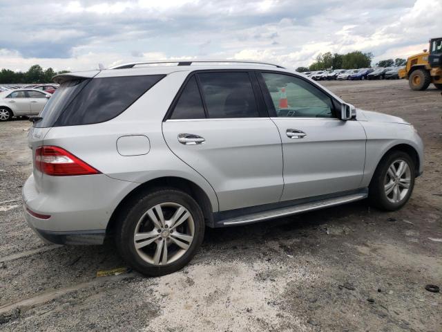 4JGDA5HB9FA496626 - 2015 MERCEDES-BENZ ML 350 4MATIC SILVER photo 3