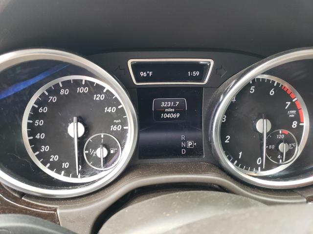 4JGDA5HB9FA496626 - 2015 MERCEDES-BENZ ML 350 4MATIC SILVER photo 9