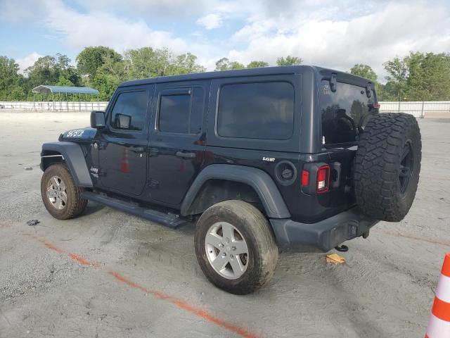 1C4HJXDG0LW342906 - 2020 JEEP WRANGLER UNLIMITED SPORT შავი ფოტო 2