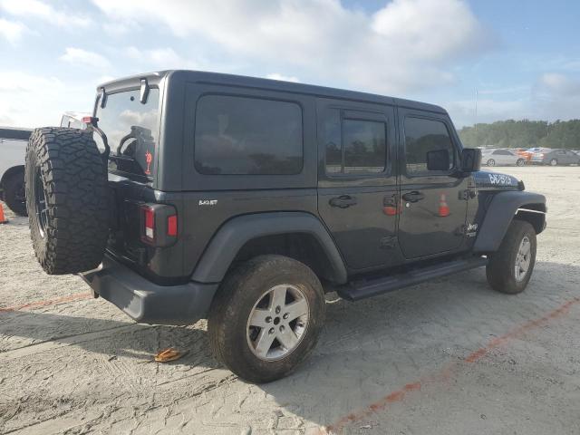 1C4HJXDG0LW342906 - 2020 JEEP WRANGLER UNLIMITED SPORT შავი ფოტო 3