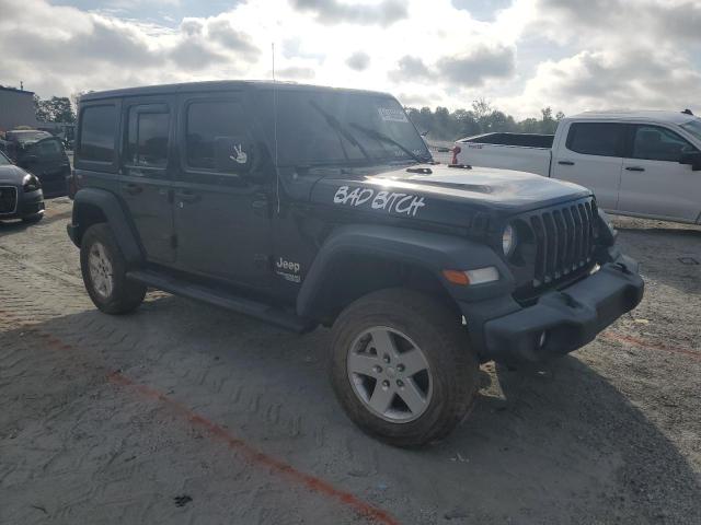 1C4HJXDG0LW342906 - 2020 JEEP WRANGLER UNLIMITED SPORT შავი ფოტო 4