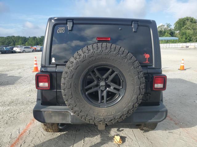 1C4HJXDG0LW342906 - 2020 JEEP WRANGLER UNLIMITED SPORT შავი ფოტო 6