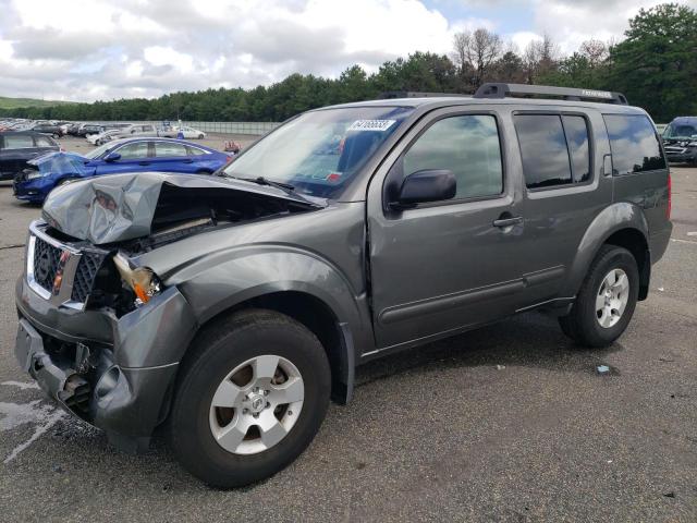 5N1AR18W97C640236 - 2007 NISSAN PATHFINDER LE SILVER photo 1